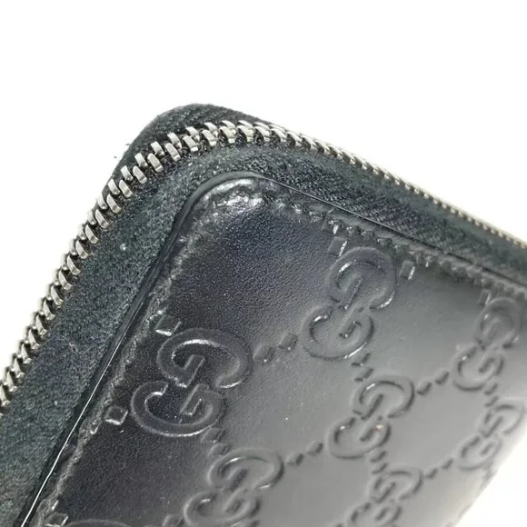 GUCCI 307987 Guccissima GG Long wallet Zip Around Long Wallet - Picture 5 of 14